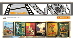 Desktop Screenshot of filmplakaten.com
